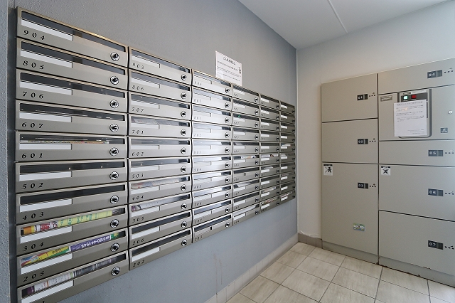 その他共有部分　集合ポストです