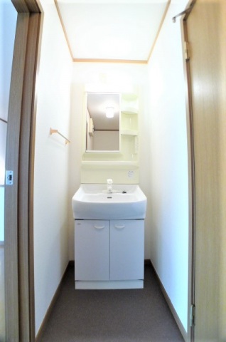 洗面設備　※他号室の写真です
