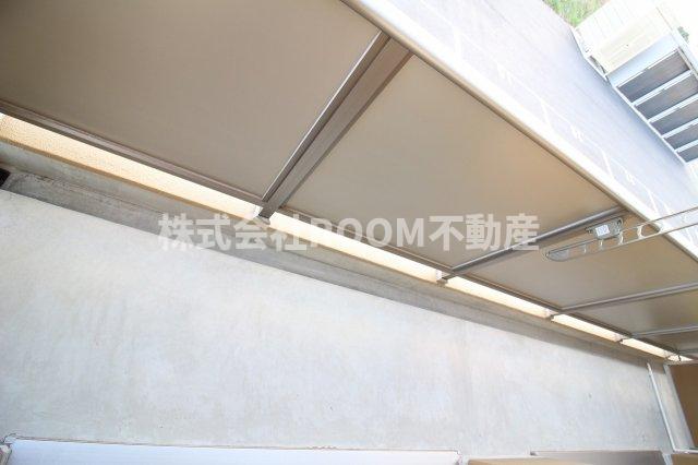 バルコニー　広々としたバルコニーです