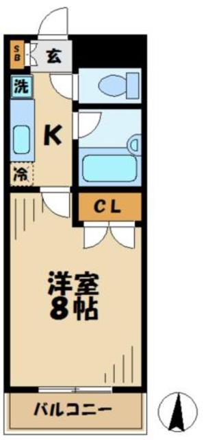 フェンテ多摩の間取り写真