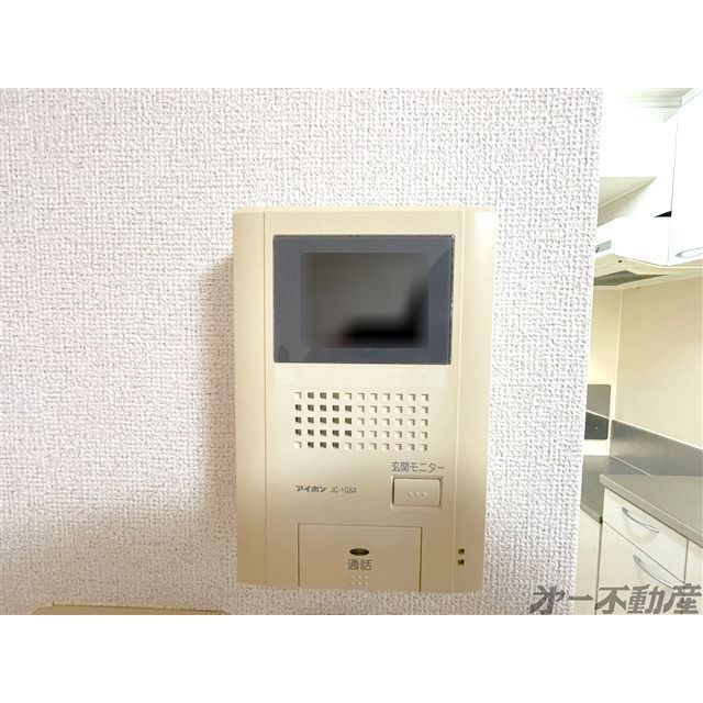 セキュリティ　モニター付きインターホン