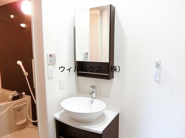 洗面設備　同型使用写真！