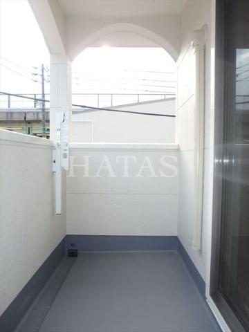 バルコニー　同物件別部屋です。