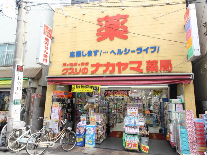 ドラックストア　クスリのナカヤマ（ドラッグストア）まで800m