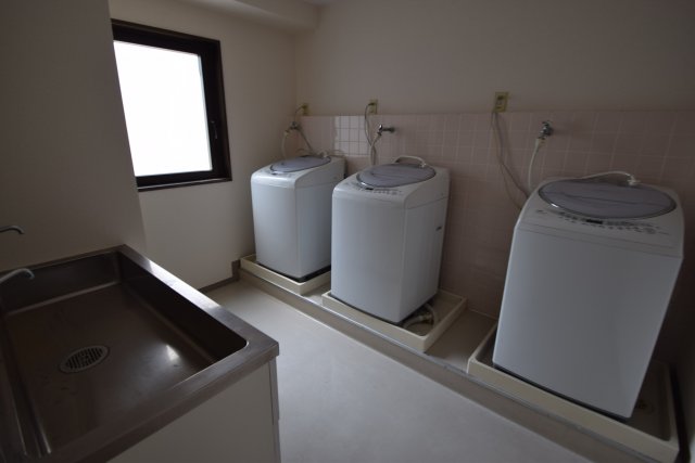 その他共有部分　ランドリールーム各階にあり