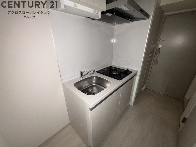 キッチン　2口ガスコンロ付で機能的なキッチンです！