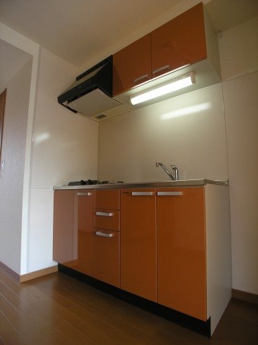 キッチン　２口コンロ付き