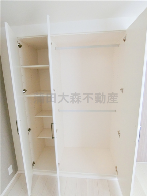 収納　使いやすい棚収納とクローゼット