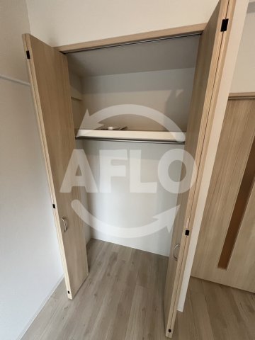 収納　クローバー・グランツ弁天町　クローゼット