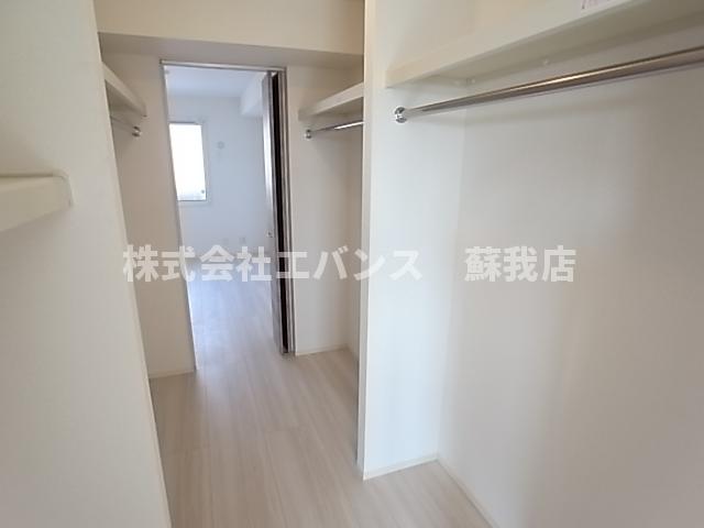 収納　十分な収納スペースがあります