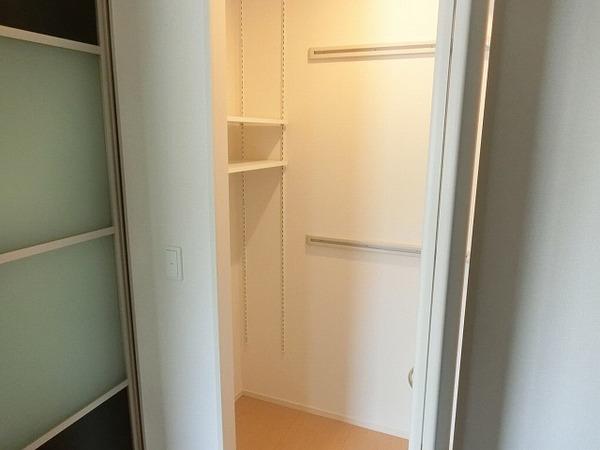 収納　クローゼット！