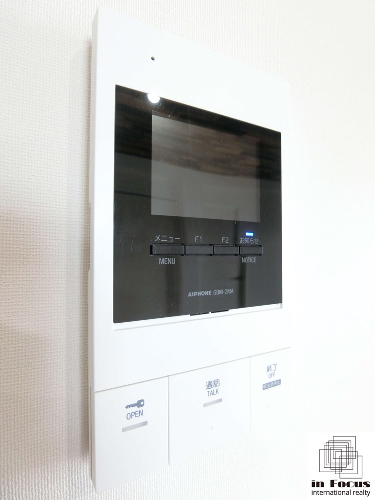 セキュリティ　来客の顔が見える安心のTVモニターホン