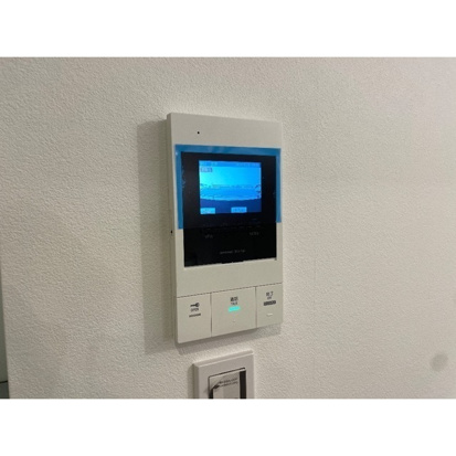 セキュリティ　モニタ付きインターホンで安心♪