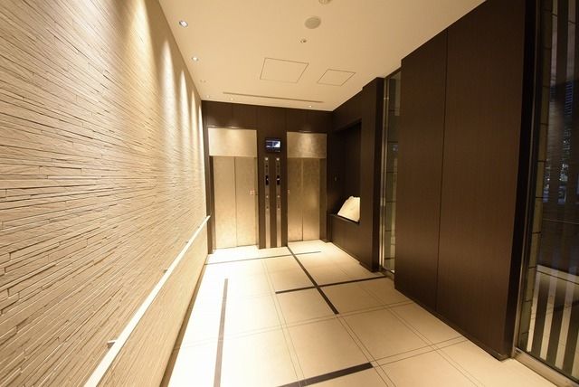 ロビー　パークアクシス御成門