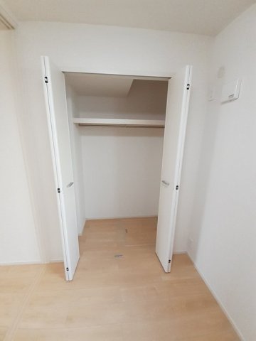 収納　たっぷりとした収納スペースです