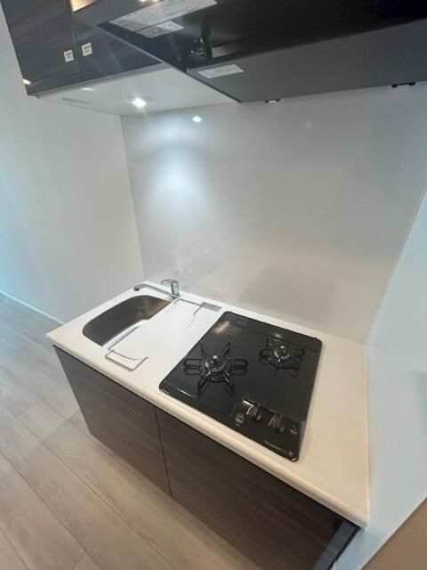 キッチン　便利な２口ガスコンロ設置済！