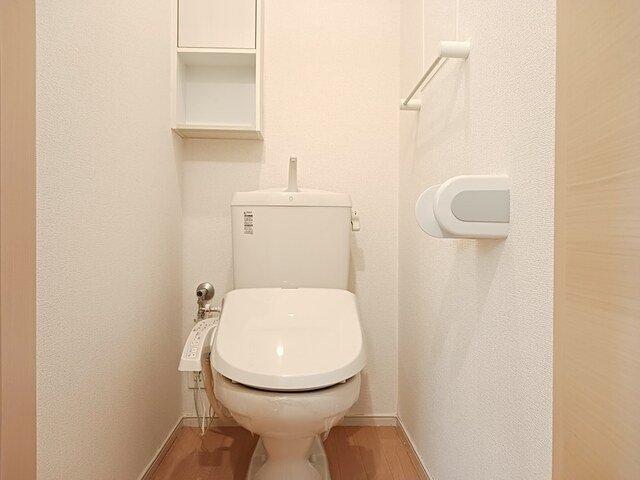 トイレ　ゆったりとした空間のトイレです