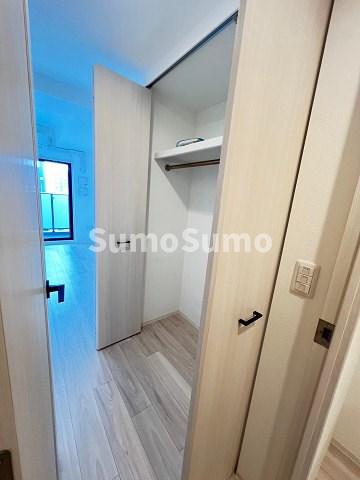 収納　たっぷりとした収納スペースです