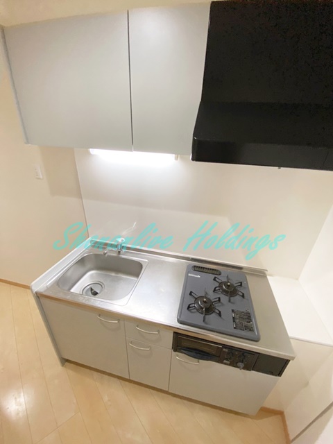 キッチン　使いやすい2口ガスコンロキッチン