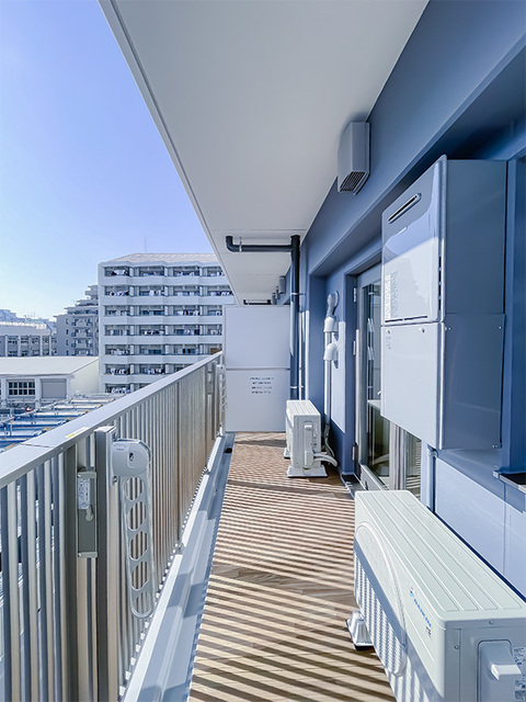 バルコニー　※写真は同タイプ住戸です。