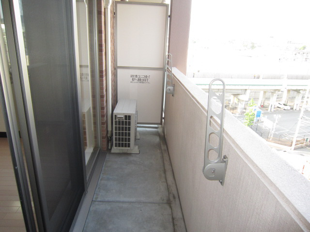 バルコニー　落ち着いた時間を過ごせるバルコニーです