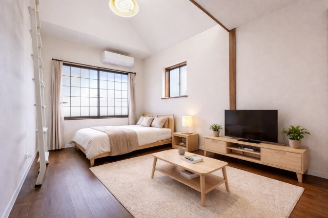 居室・リビング　家具配置イメージ画像です