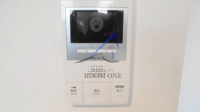セキュリティ　モニター付きインターホンです。