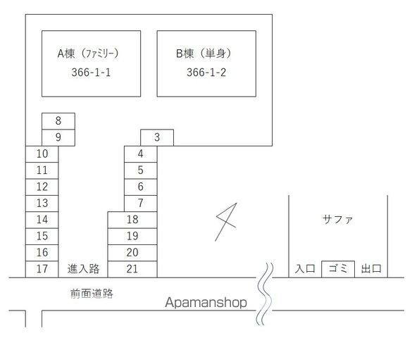 駐車場　駐車場