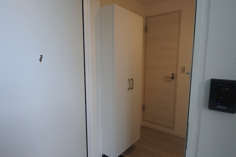 その他　玄関から見た室内風景