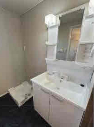 洗面設備　同施工