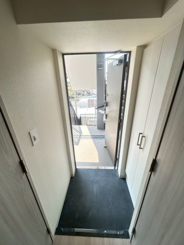玄関　明るい玄関です
