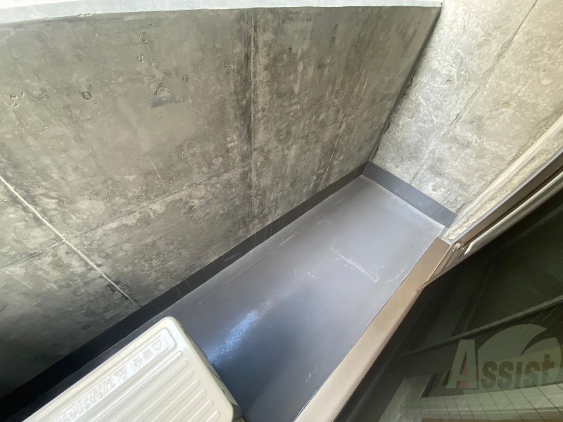 バルコニー　バルコニーです。洗濯物を干したり一息ついたりできますね！