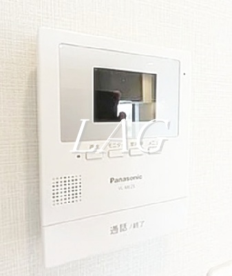セキュリティ　モニター付きインターホンです。