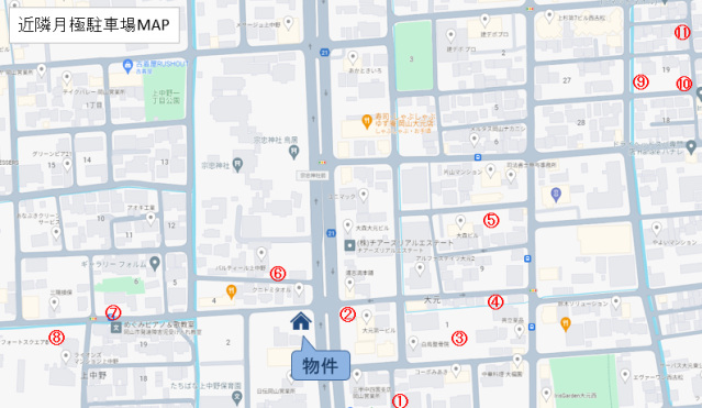 銀行　中国銀行大元支店（銀行）まで333m