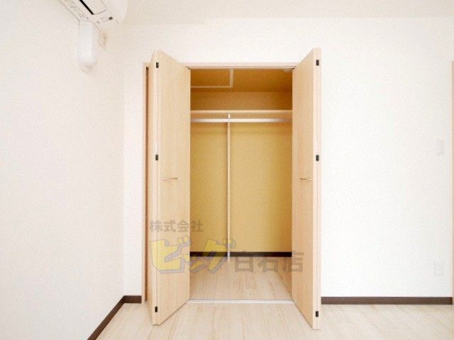収納　クローゼット付きです♪