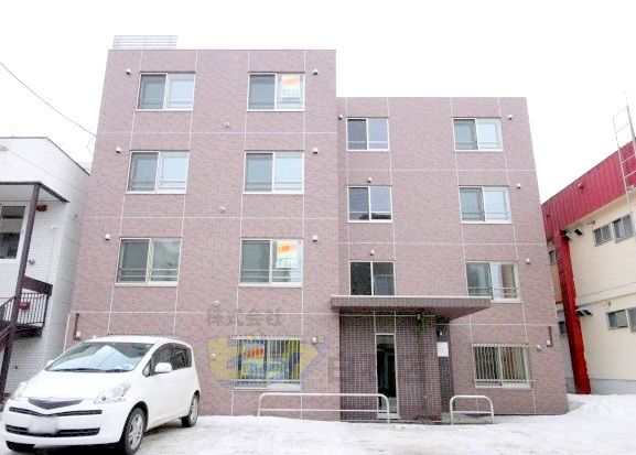 建物外観　インターネット無料採用の広々１ＬＤＫタイプのマンションです♪