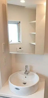 洗面設備　同タイプ部屋　参考写真です