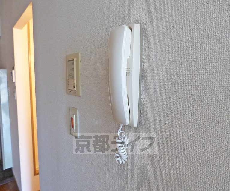 セキュリティ　来客にも安心です。