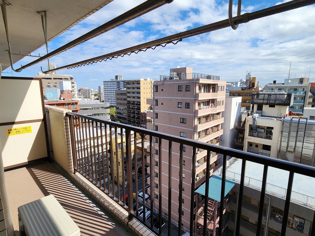 バルコニー　南東向き