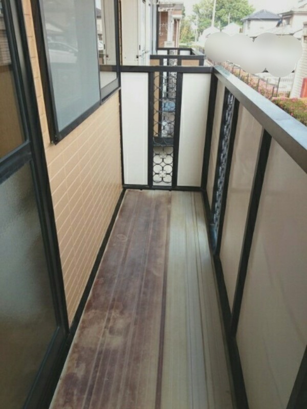 バルコニー　図面と現状に相違がある場合には現状を優先