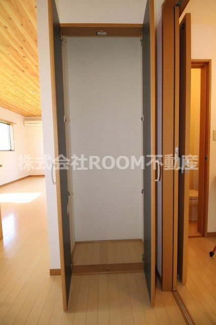 収納　収納のためのスペースです