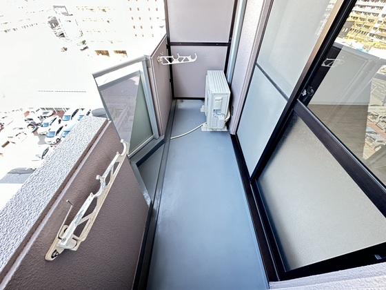 バルコニー　※別号室の写真です