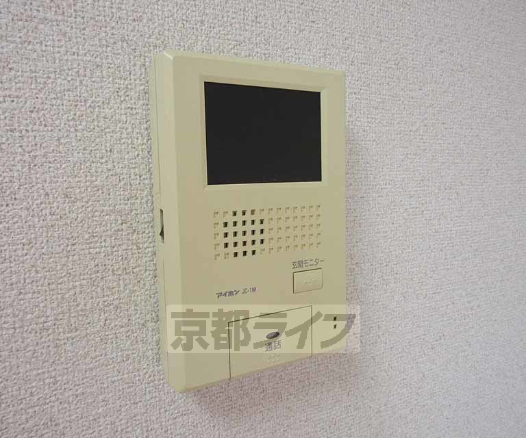 セキュリティ　モニター付きで安心です！