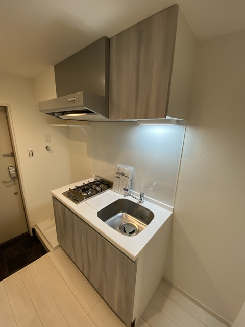 キッチン　２口コンロで自炊派も安心