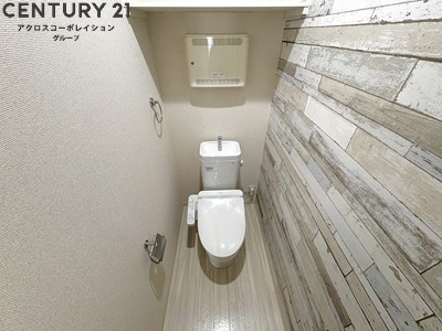 トイレ　ウォシュレット付きのトイレです♪