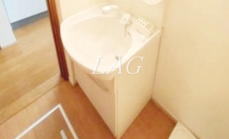 洗面設備　洗面台です。