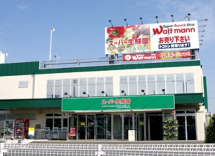 スーパー　スーパー生鮮館TAIGA藤が丘店（スーパー）まで1021m