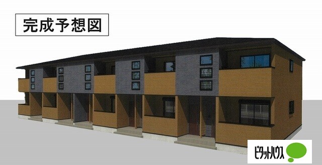 駐車場　完成予想図