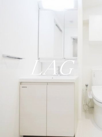 洗面設備　洗面台です。