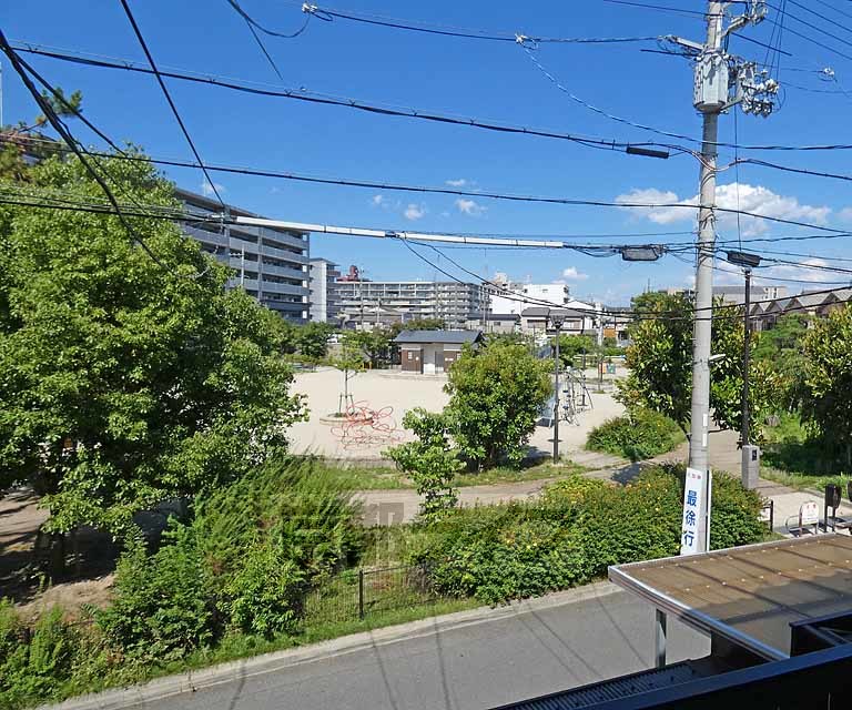 眺望　公園も近くにあります